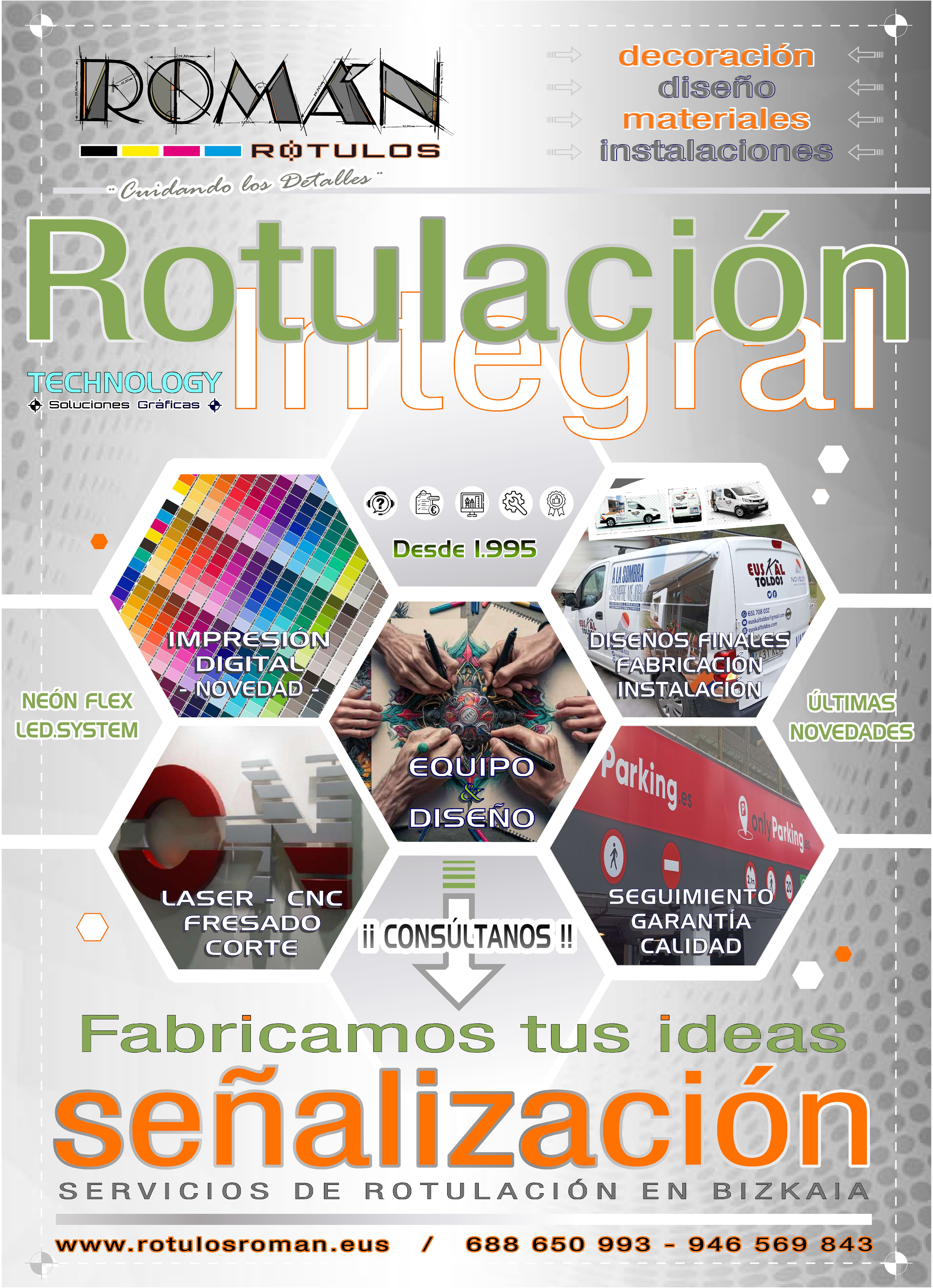 EXCLUSIVIDAD: vinilos-rótulos adhesivos - rótulos rígidos - cajas de luz - WRAPPING - PPF